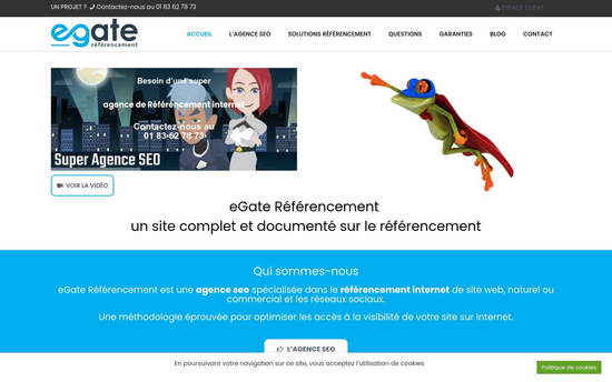 Egatereferencement | Agence de Référencement internet eGate Référencement