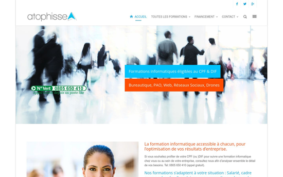 Atophisse formation | Atophisse Formation Organisme de formation au numérique