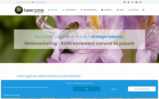 Beenome | beenome agence web & ecommerce à Montpellier
