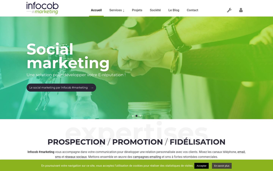 Infocob marketing | Optimiser, fidéliser votre clientèle, conquérir de nouveaux clients Infocob #marketing