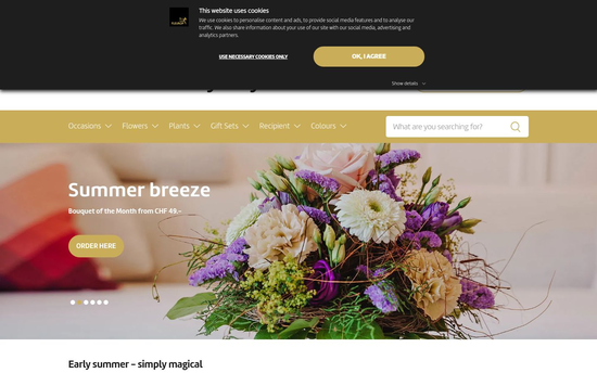 Fleurop | Fleurop Suisse en ligne