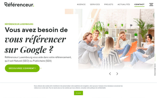 Referenceur | Agence marketing digital Luxembourg Référenceur