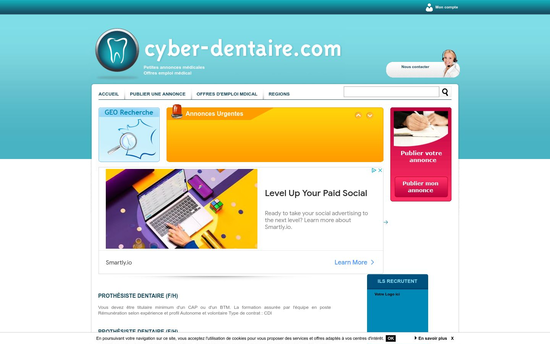 Cyber dentaire | Annonces dentaire