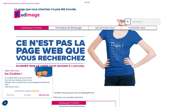 Kadimage | Objets publicitaires et vêtements personnalisés