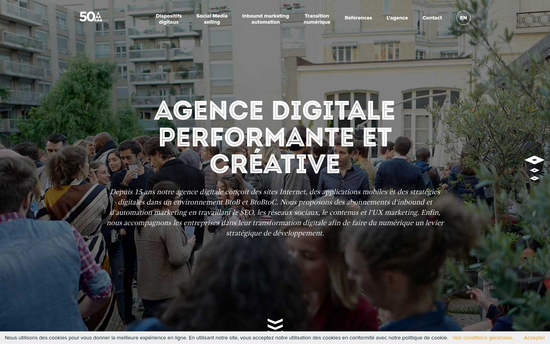 50a | 50A Agence digitale performante et créative (Paris, Marseille, Genève)