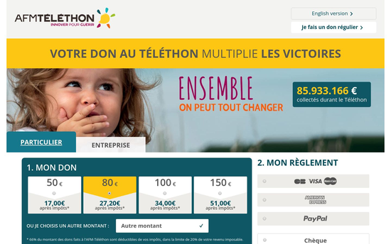 Telethon | Faire un don en ligne pour l’AFMTéléthon.