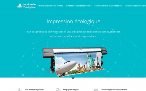 Impression écologique soucieuse de l&rsquo;environnement